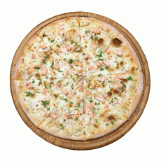 Пицца с семгой