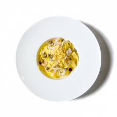 Фетуччини с лососем