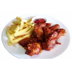 Крылышки баффало с фри Крылышки баффало с фри