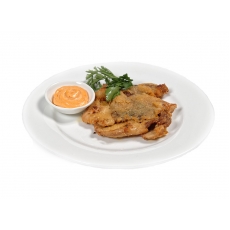 Хрустящий цыпленок с рисом Хрустящий цыпленок с рисом